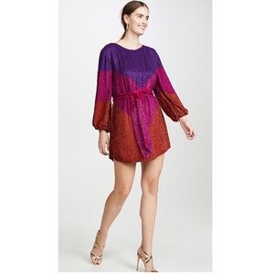 Retrofete Grace Dip Dye Dress Size S